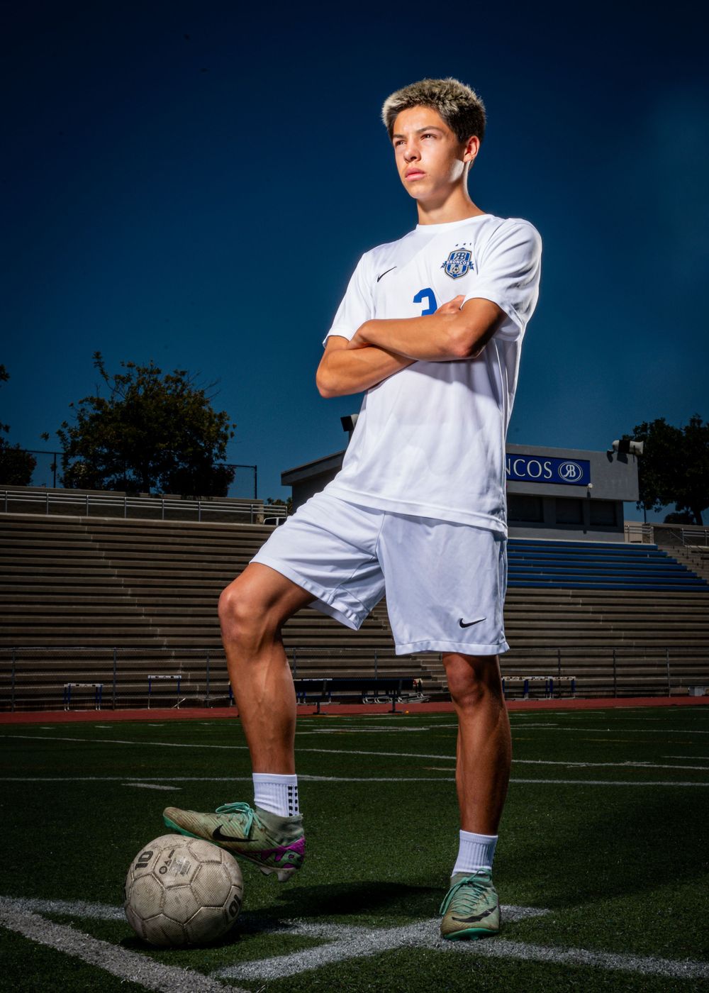 Soccer player.