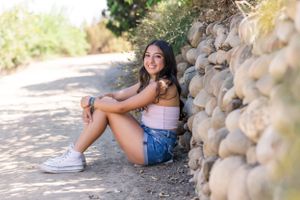Senior Pictures, Senior Rep Team, Simi Valley, Simi High School, Ventura County, Ventura Botanic Garden