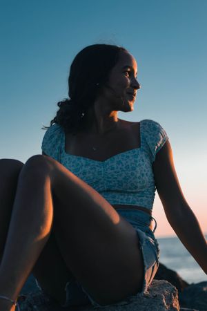 Classic Sunset photo taking in Virginia Beach