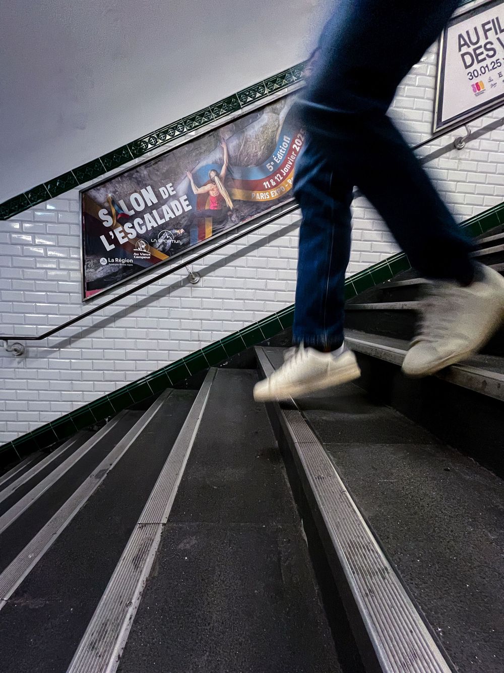 Salon de l'Escalade Paris Metro - Official Poster - Jan Virt