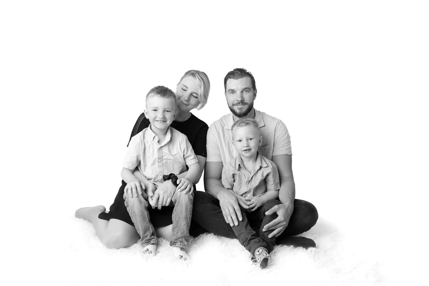Familjefotografering. Fotograf Maria Lantz, Trekanten, Kalmar, Småland.