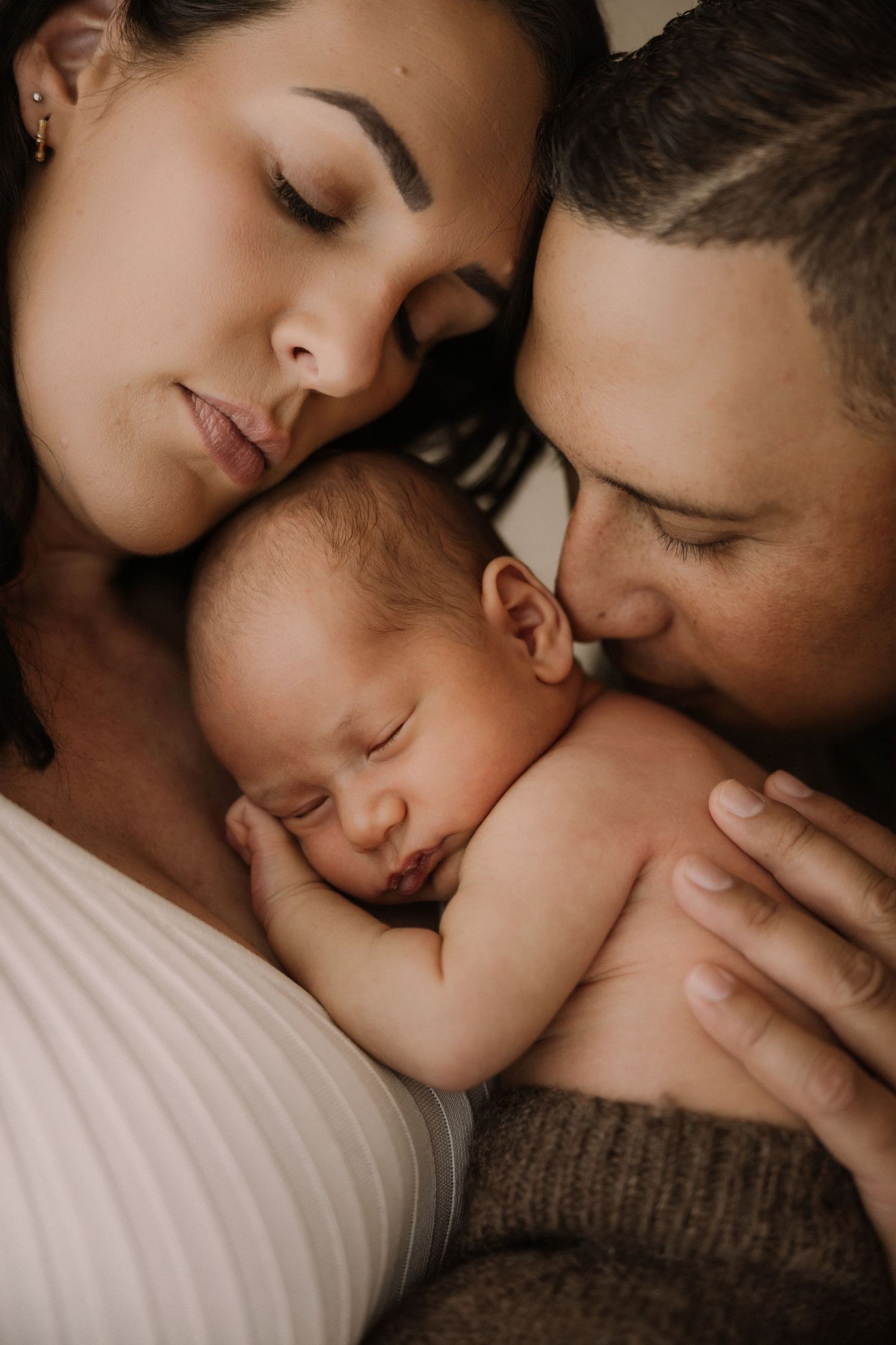 newborn baby macro photography close up detailed images newborn lips newborn photographer in Perths south