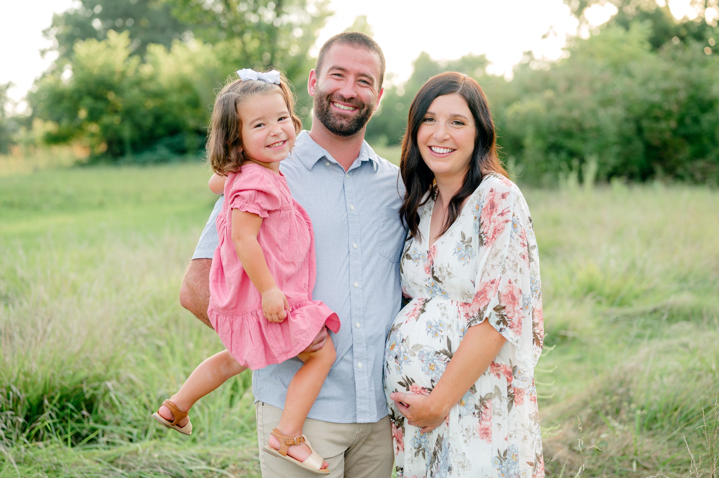 Summer Maternity Session Polk City, Iowa