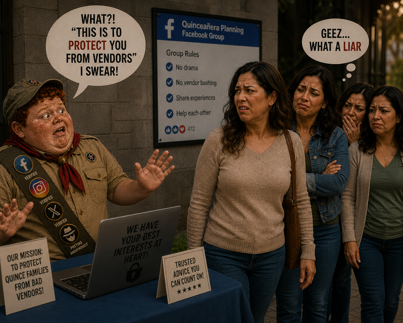The Quince Budget Club is the only True Quince Mom Led Quince Planning group with no vendor inner circles for all your Quince needs