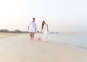 Carlene Thurston Photography - beach family photoshoot in Dubai