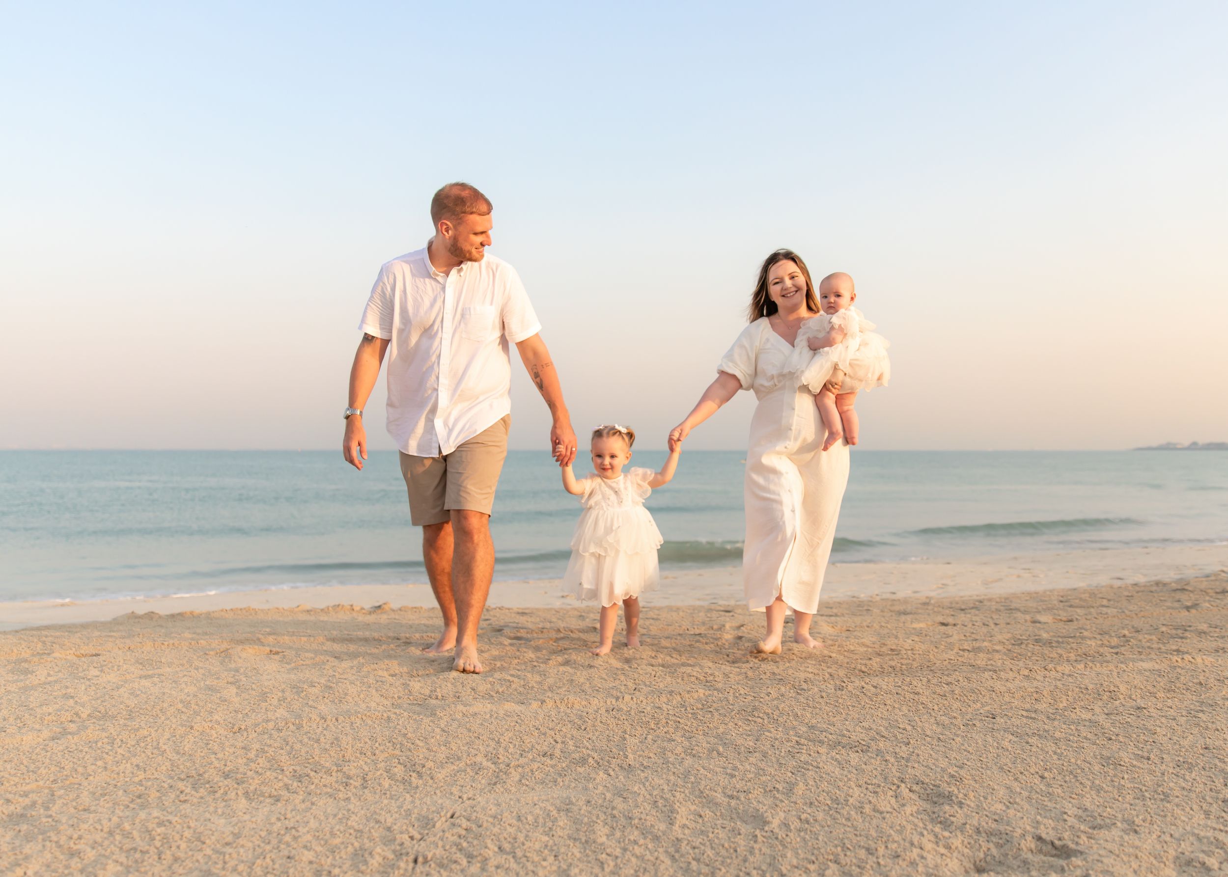 Carlene Thurston Photography - beach family photoshoot in Dubai