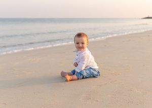 Carlene Thurston Photography - beach family photoshoot in Dubai