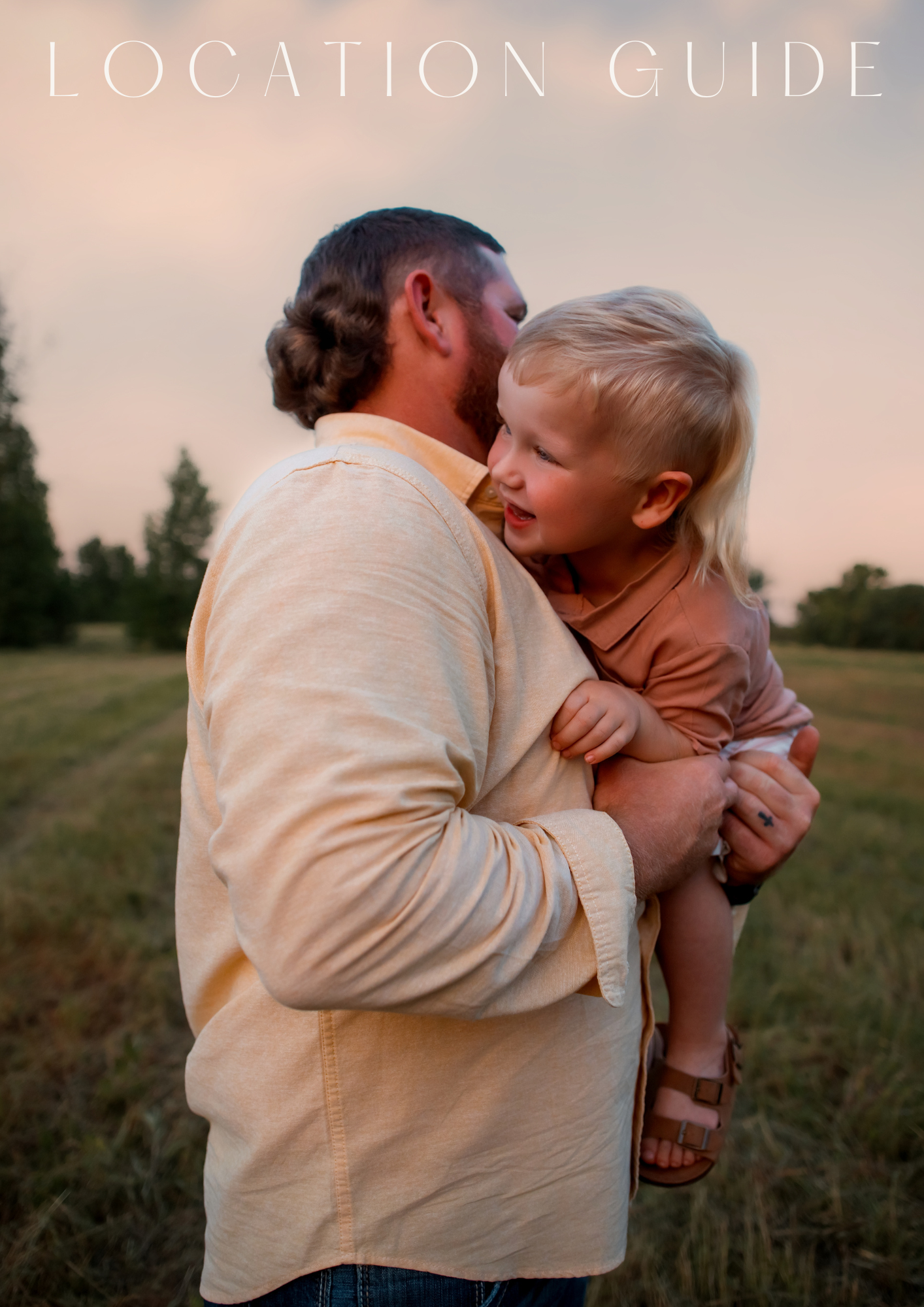 Cabot Boy in dad's arms picture in Lonoke County.
