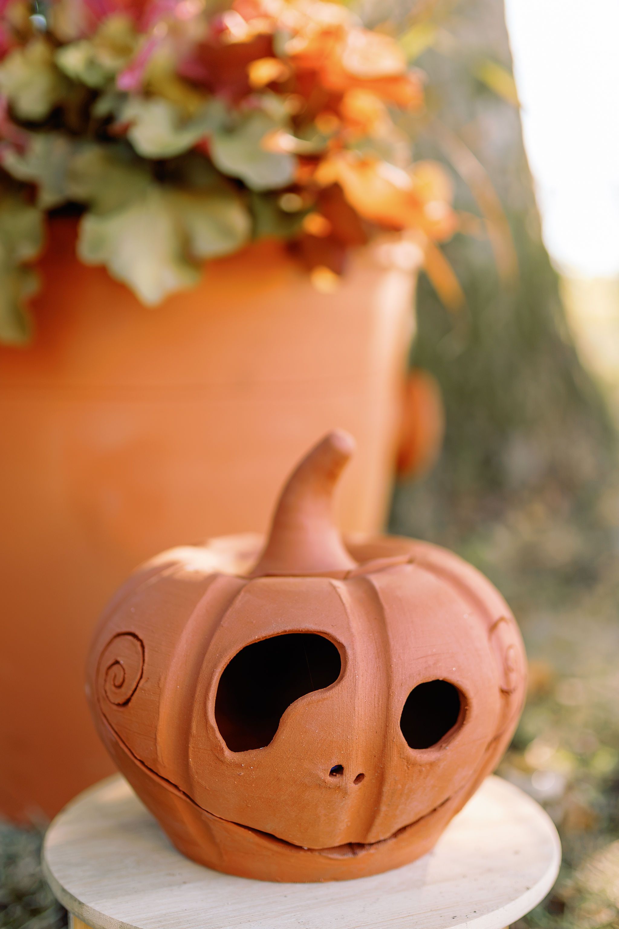 Potterie Lutton citrouille d'Halloween