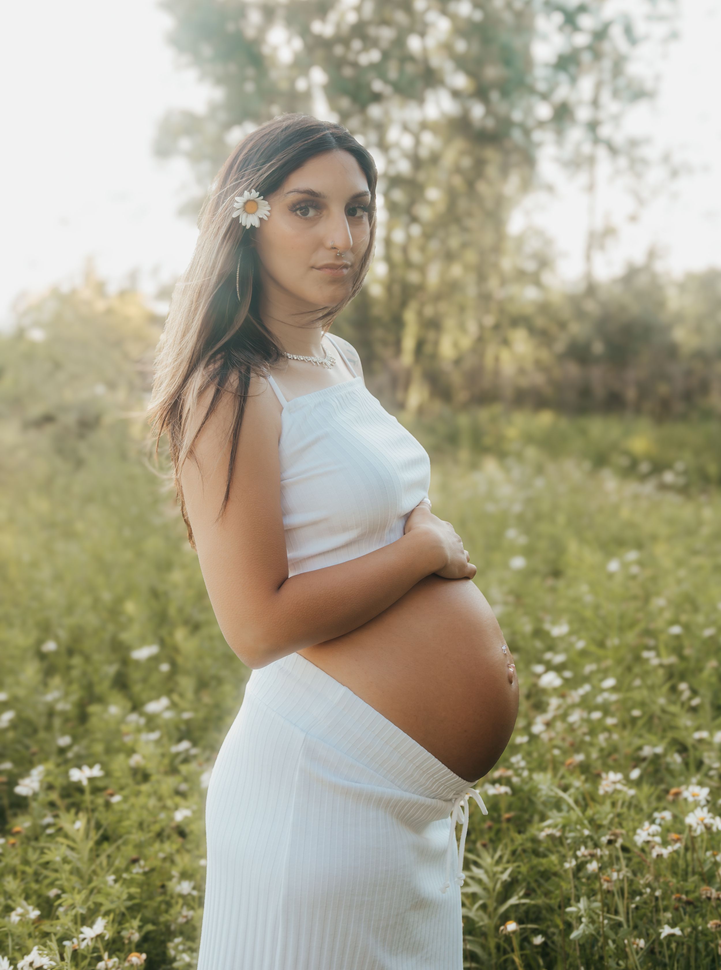 maternity photoshoot in Michigan