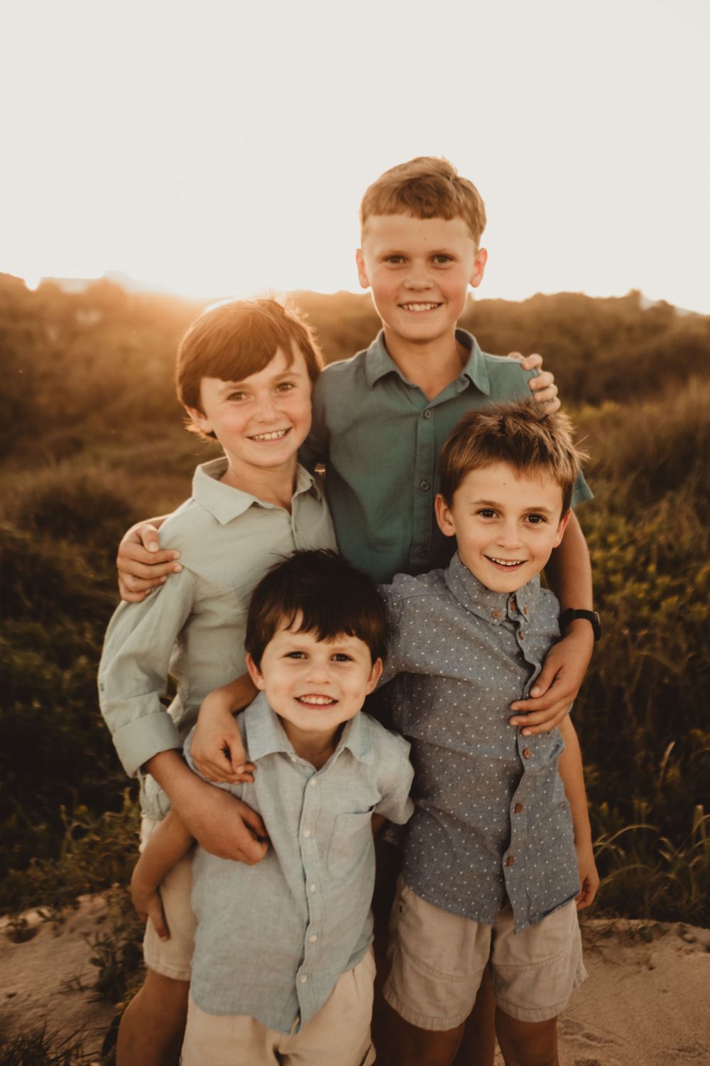 family sibling photo wallabi point