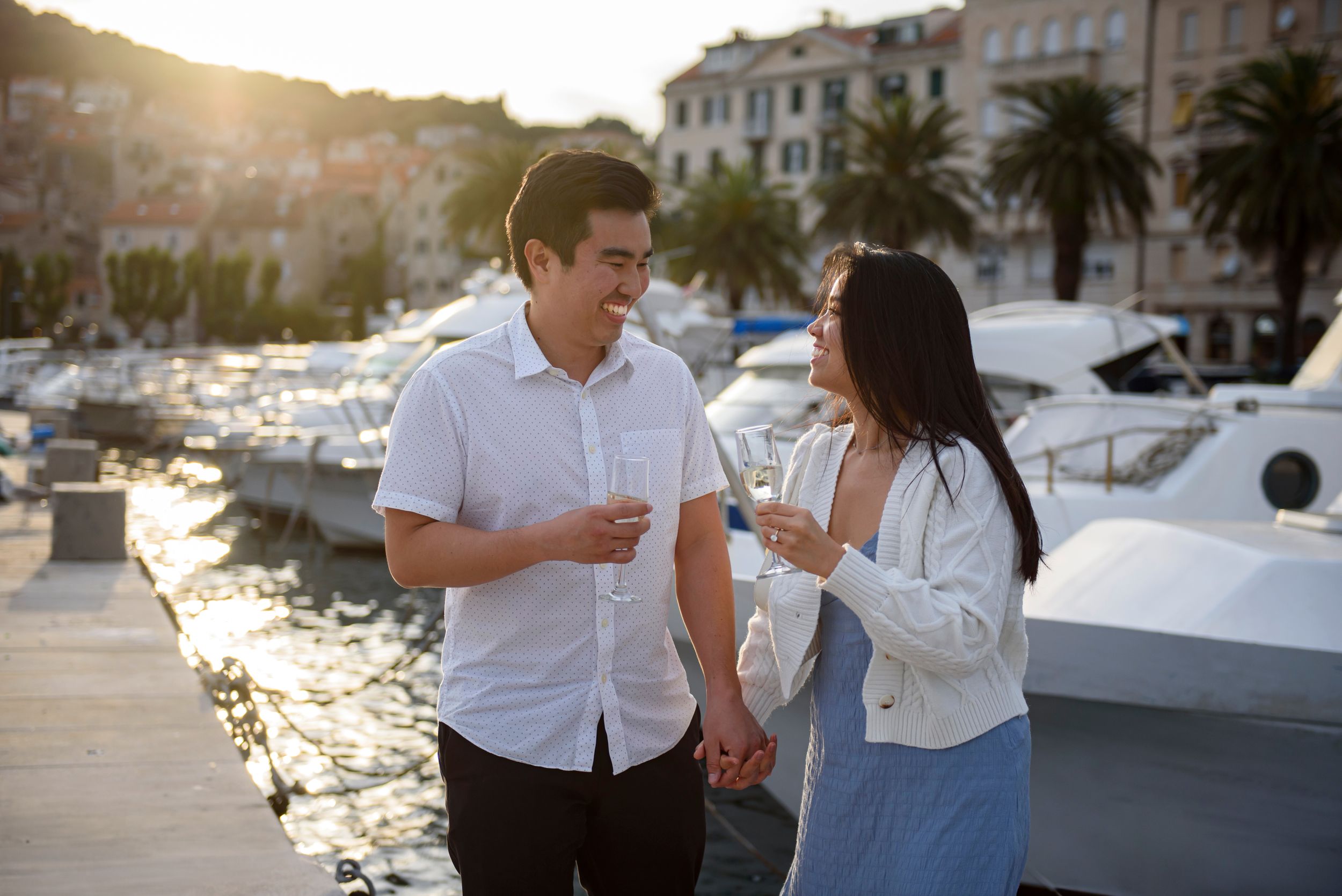 Proposal Engagement photosession in Split Croatia