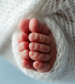 A macro shot of newborn toes. Greenville, SC newborn photographer, Easley, SC Newborn photographer