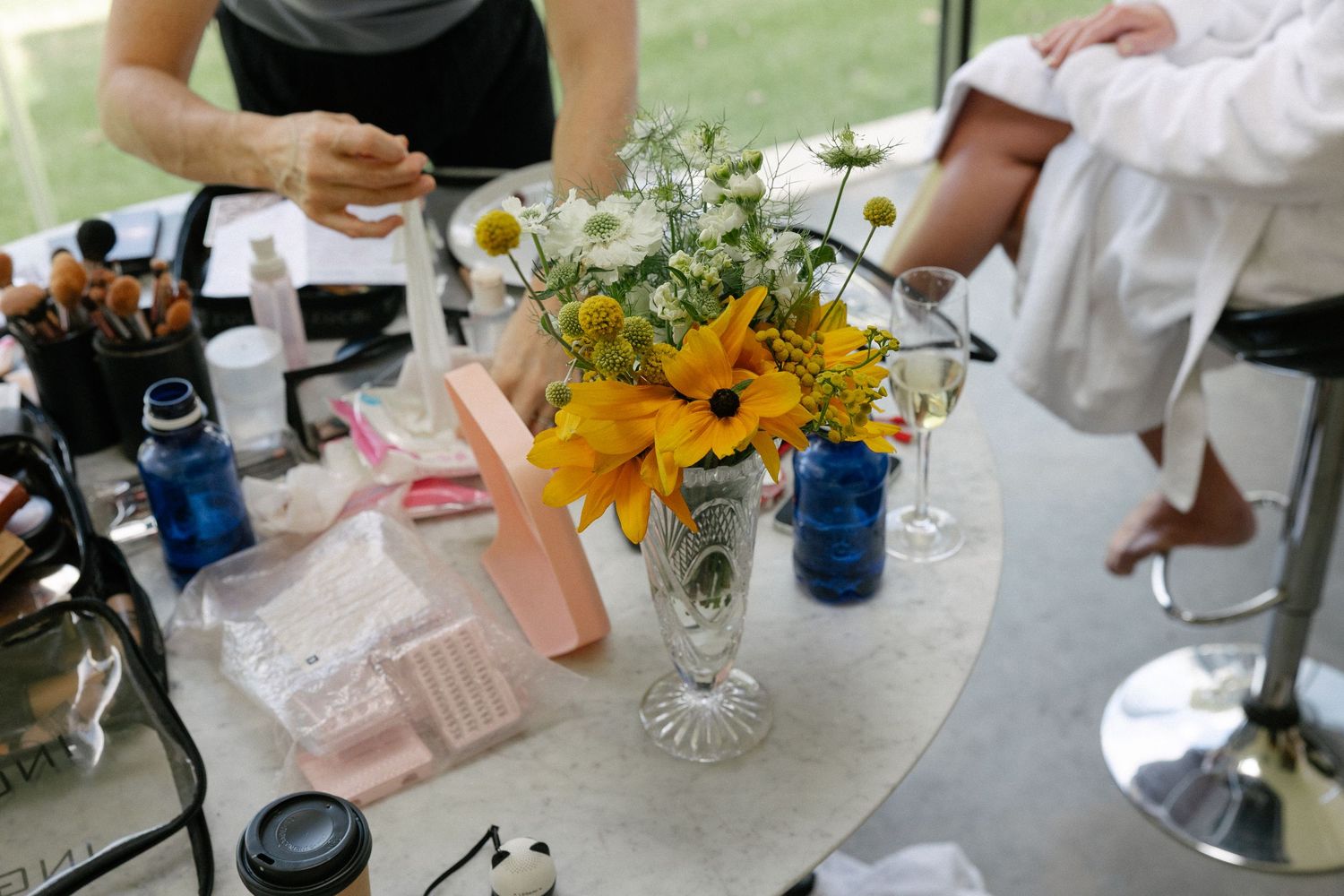 Cape Town wedding photographer Christene de Coning documentary wedding at Babylonstoren with Yolande du Toit.