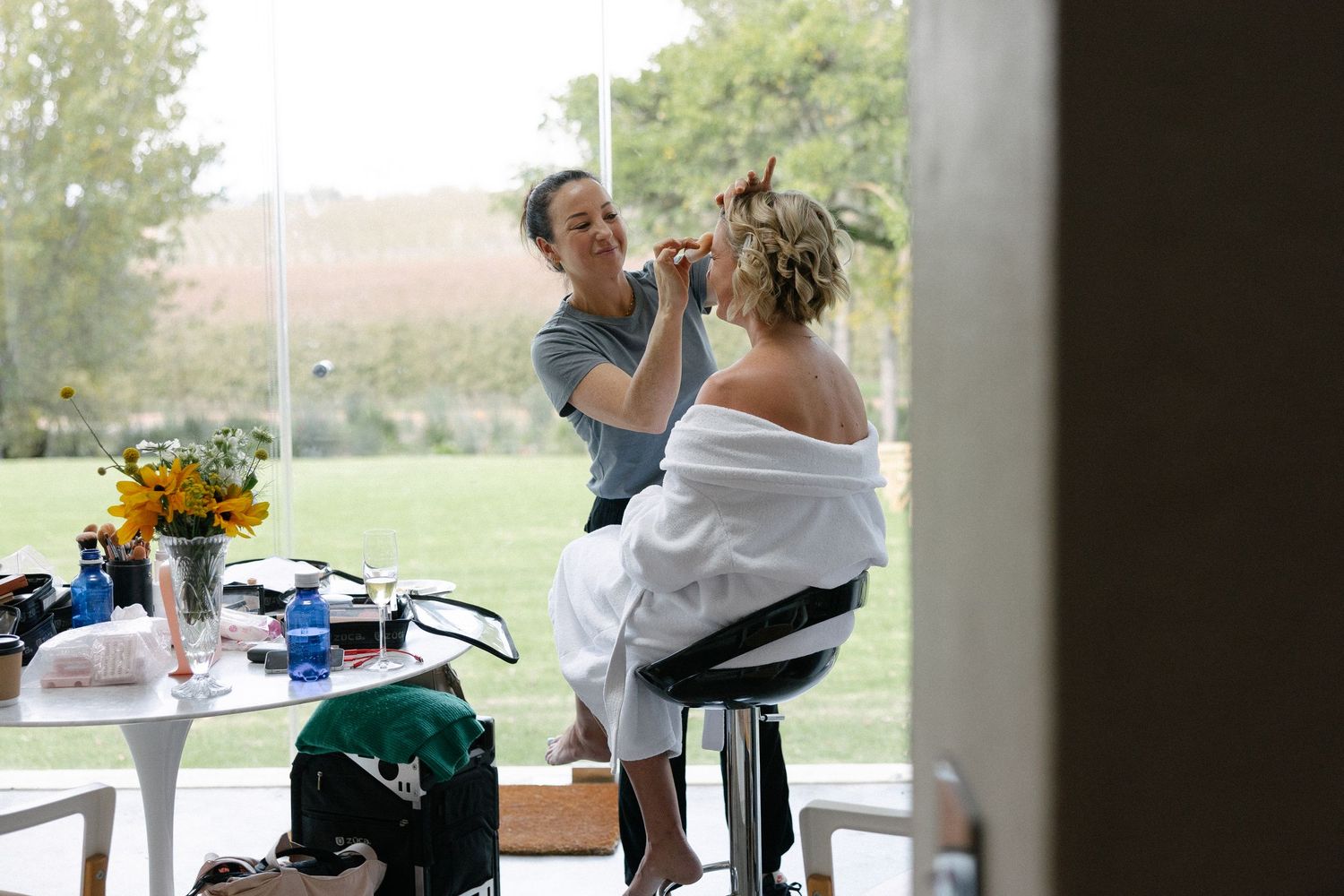 Cape Town wedding photographer Christene de Coning documentary wedding at Babylonstoren with Yolande du Toit.