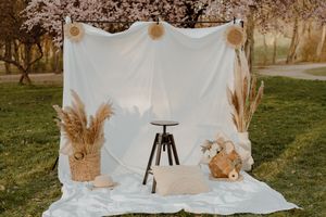 Dekorációs, boho stílusú élményfotózás