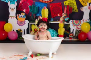 Fiesta Theme 1st Birthday Photography and Cake Smash Session - Port Chester, NY