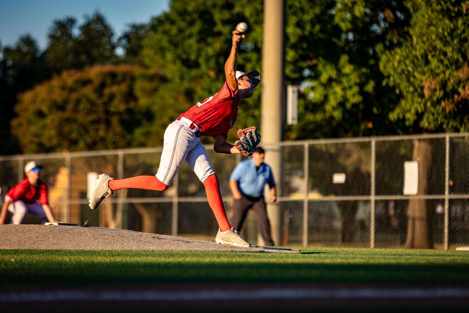 Drew Arnold Photography youth baseball pitching