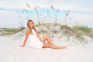 Dauphin Island High School Senior Photo Session Mobile Alabama