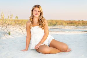 Dauphin Island High School Senior Photo Session Mobile Alabama