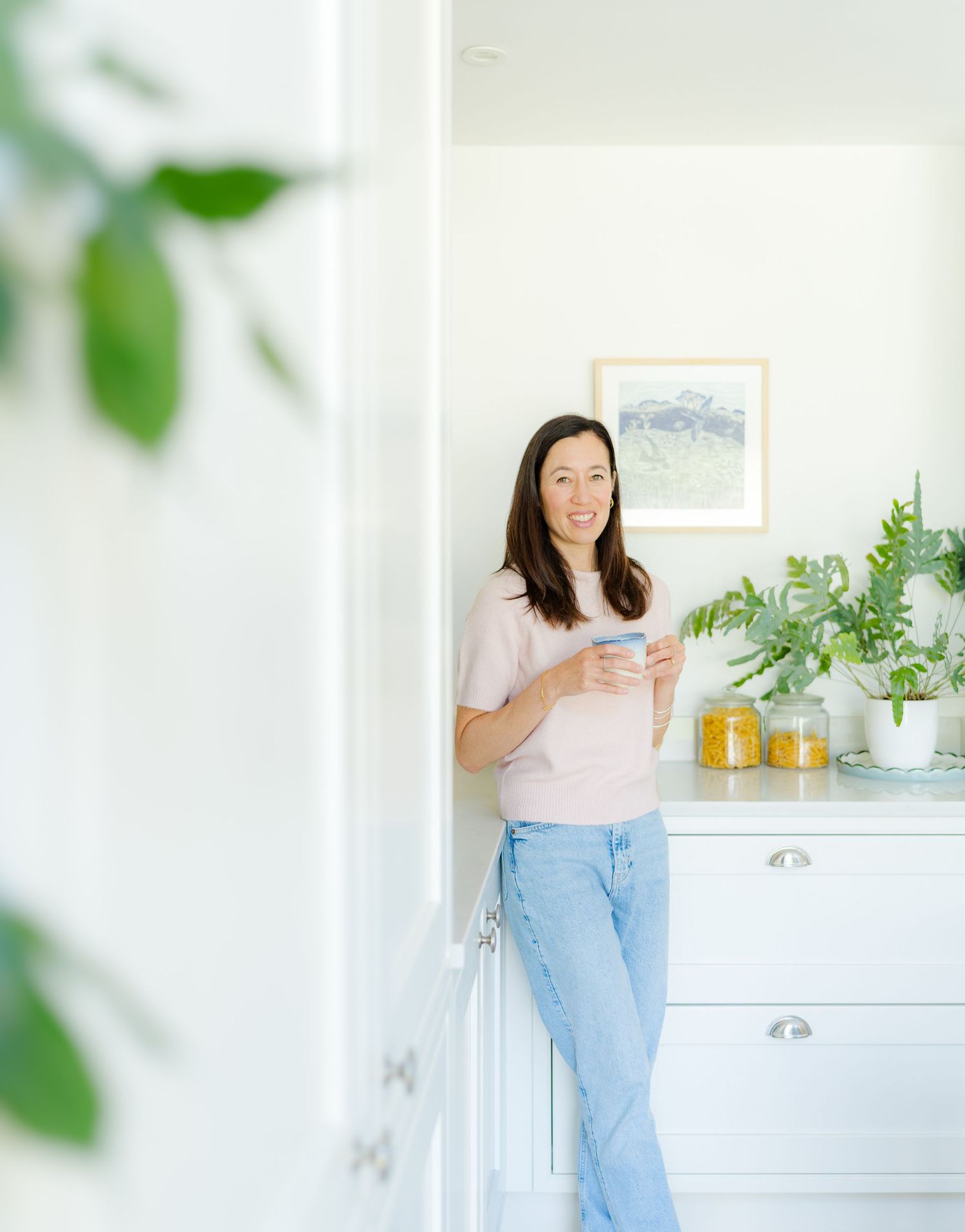 Relaxed branding portrait for creative client - warm and personal by Kent branding photographer