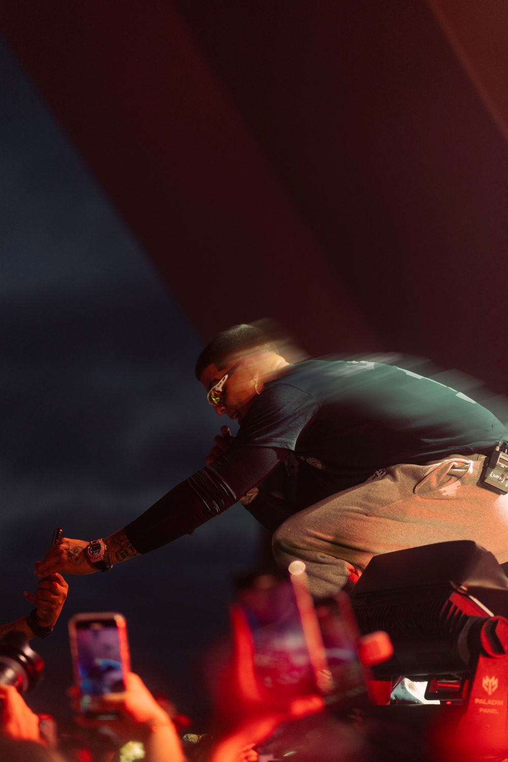 San Diego Concert Photographer Darius Boamah for Lunay and San Diego FC
