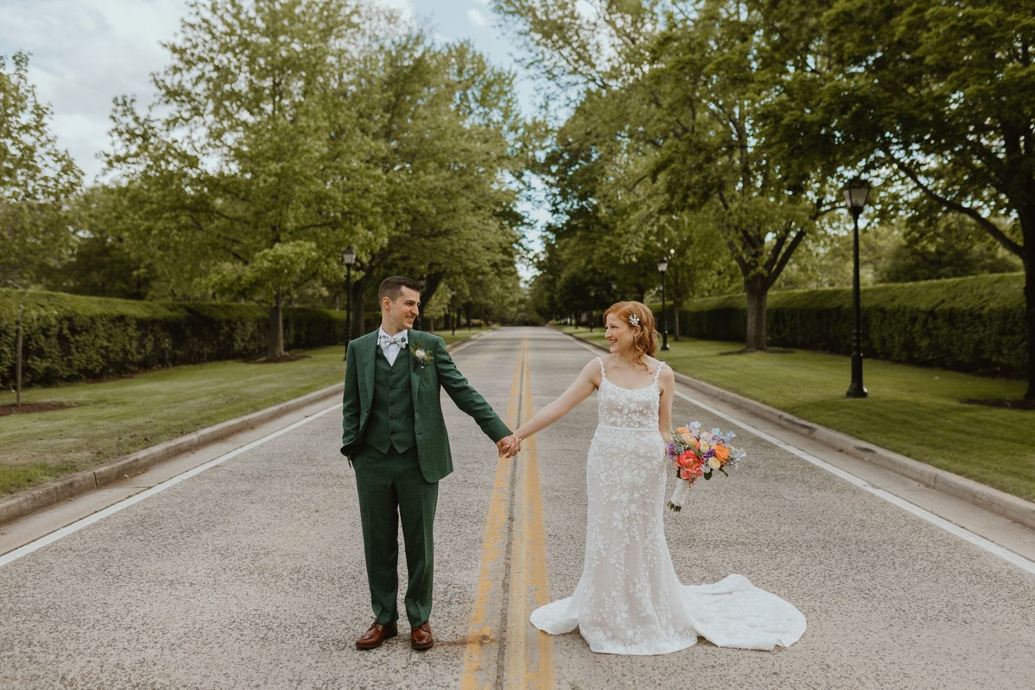 Spring wedding in Long Island, New York