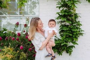 Mum and son during their London family photography session. London family photographer.