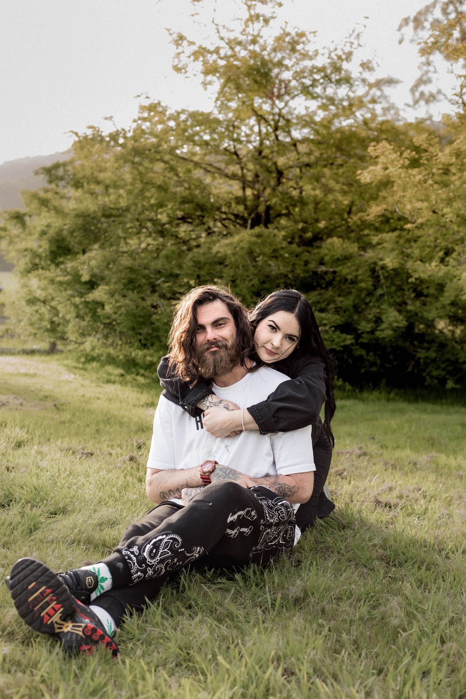 Paramatta creek Tasmania , winter family session