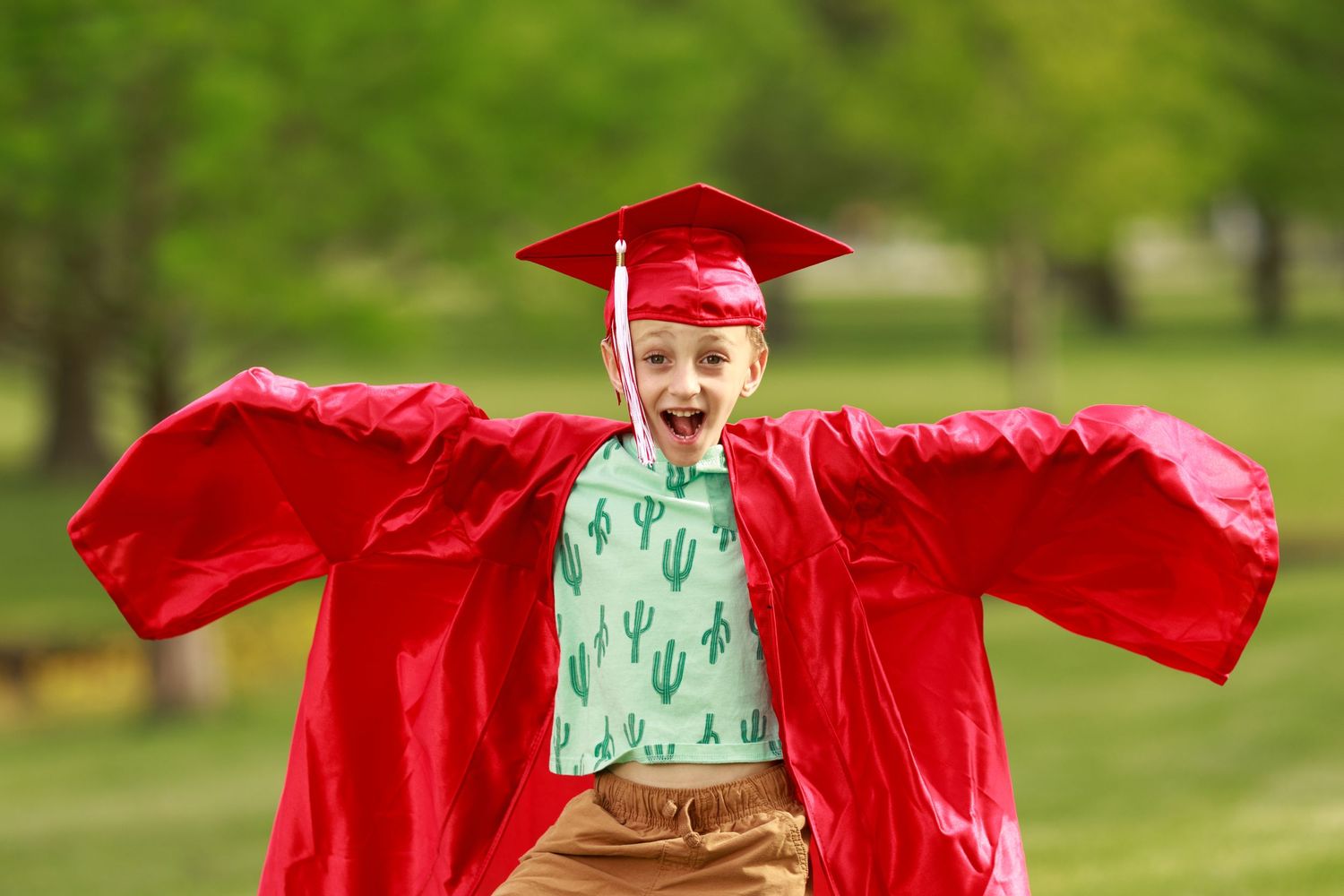Neoga, Illinois kindergarten graduate