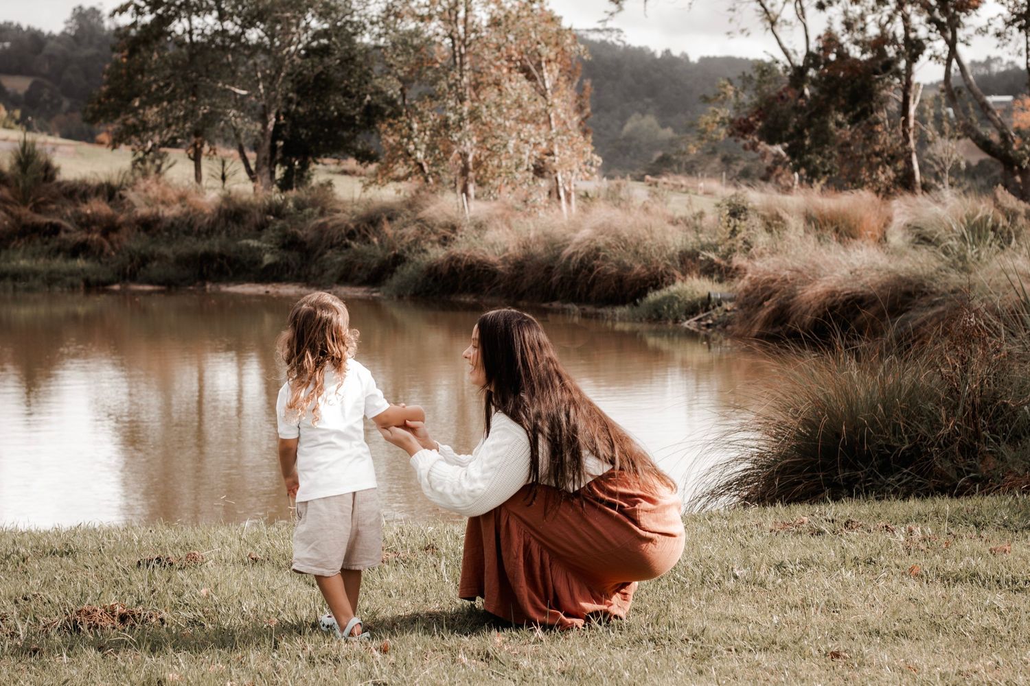 mother and son photography