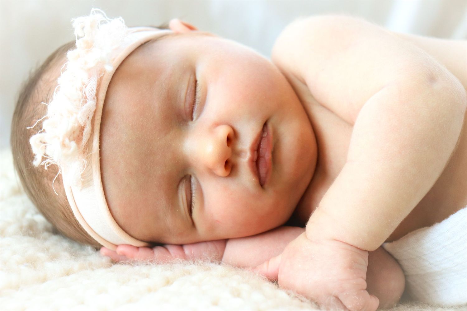 Newborn photo session