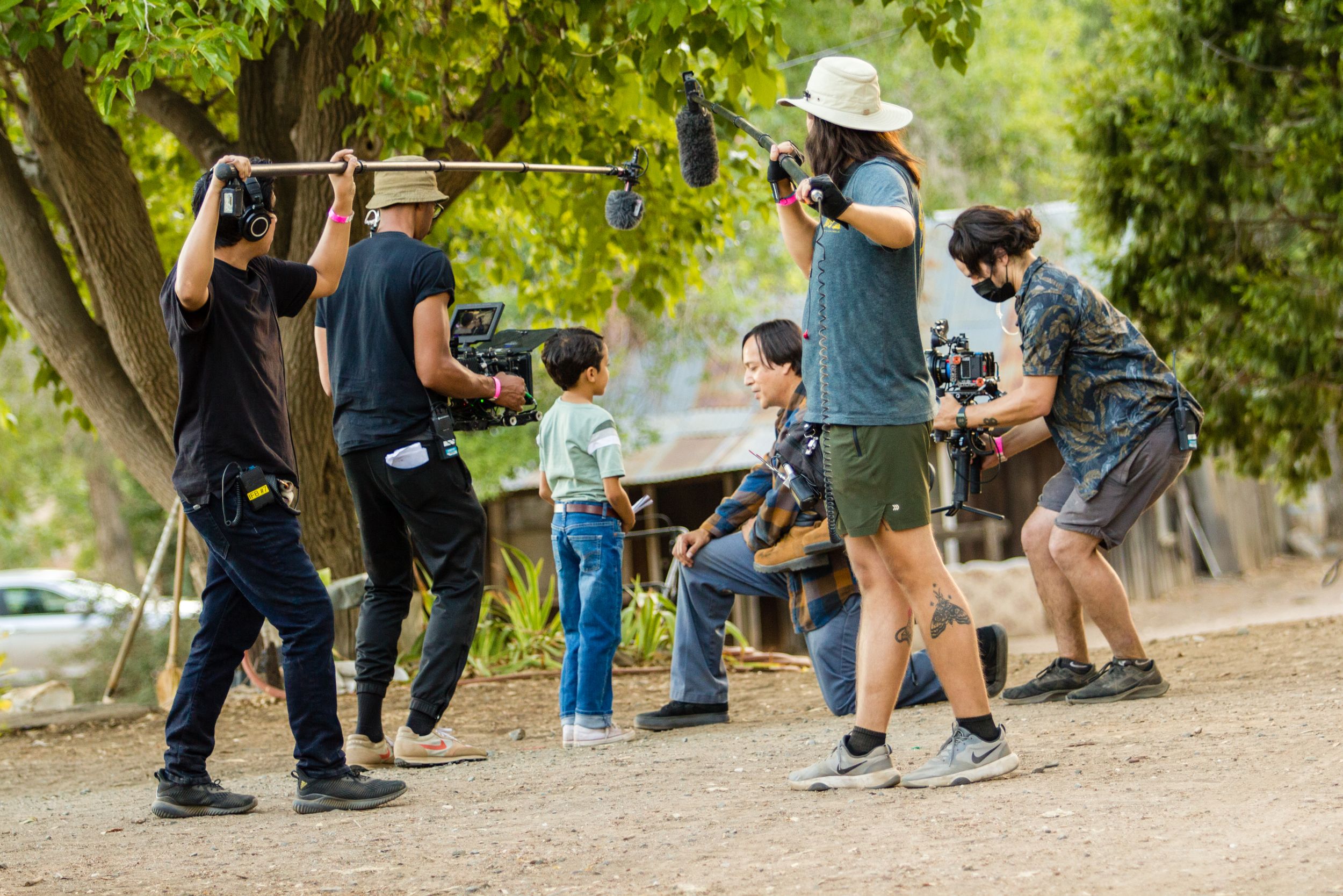 Behind the scenes photography Los Angeles