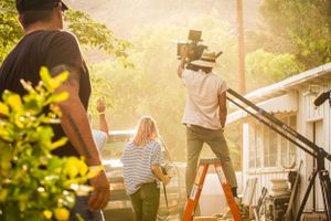 Behind the scenes photography Los Angeles