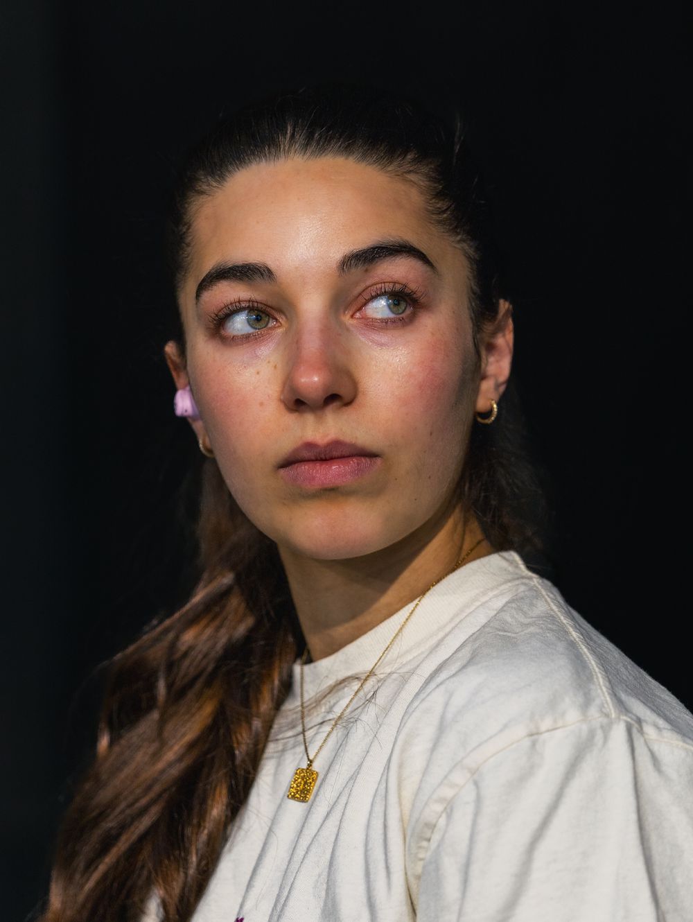Portrait of American climber Brooke Raboutou - Paris 2026. Climbing photography and film by Jan Virt.