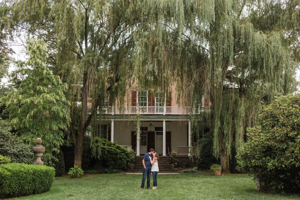 Highlands Mansion Engagement Shoot - Fort Washington Pennsylvania - New Jersey Wedding Photographer