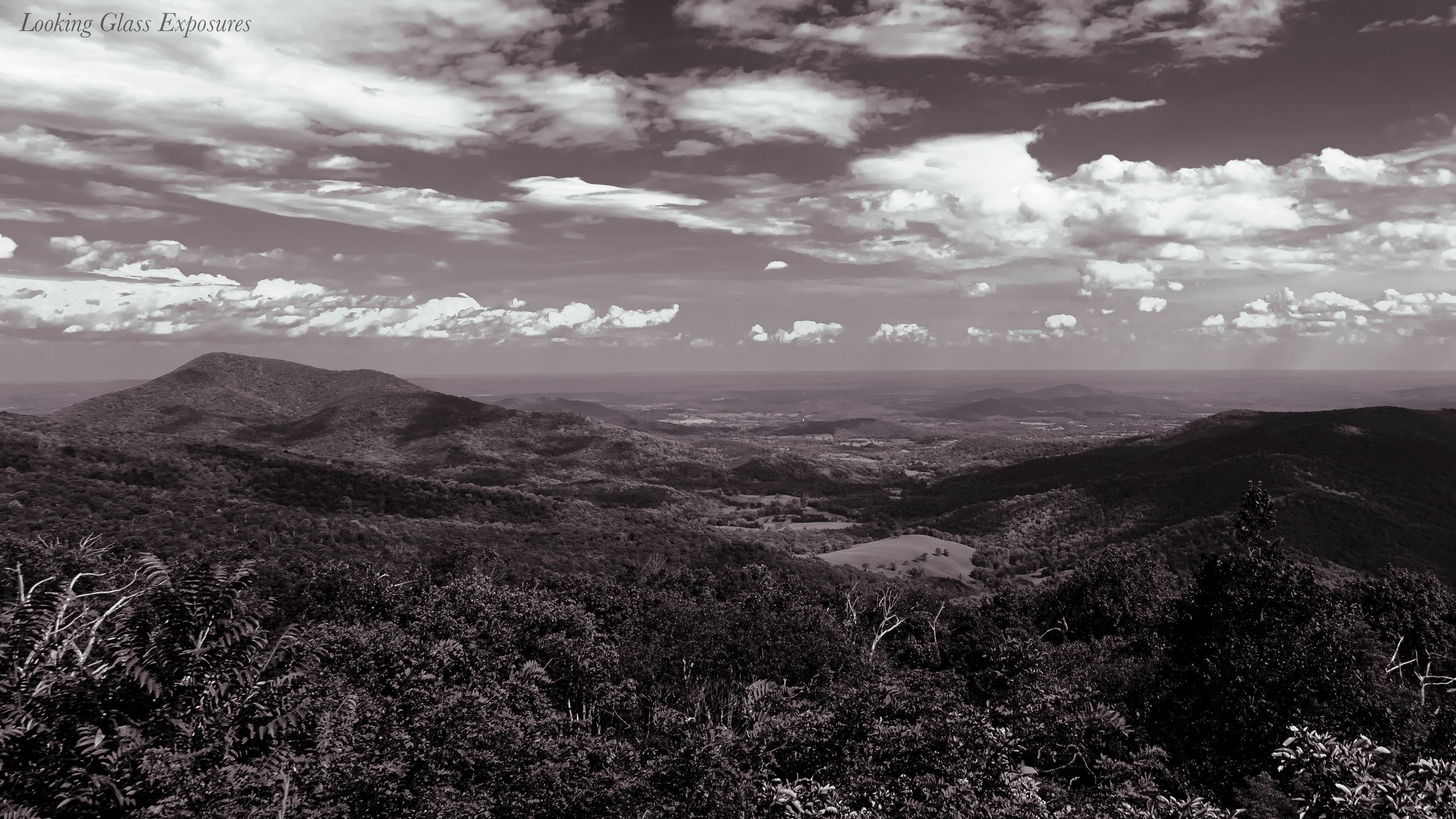 Mountains Black And White, is an attempt to make the mountains seem like they stand taller than life, and until the end of time.