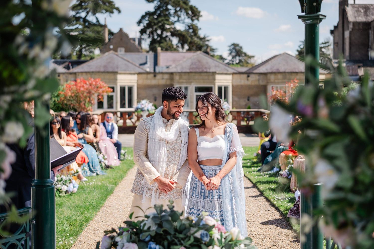 Kent Wedding Photographer Sikh Wedding at  Shendish Manor