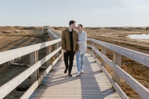 Conrad's Beach Engagement Session Halifax Nova Scotia - Halifax Photographer, Charlotte Buckle Photography