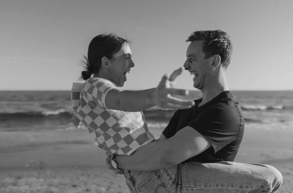 Conrad's Beach Engagement Session Halifax Nova Scotia - Halifax Photographer, Charlotte Buckle Photography