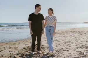 Conrad's Beach Engagement Session Halifax Nova Scotia - Halifax Photographer, Charlotte Buckle Photography