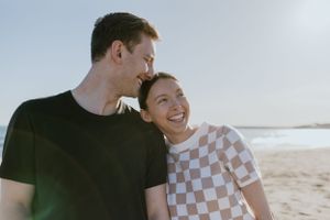 Conrad's Beach Engagement Session Halifax Nova Scotia - Halifax Photographer, Charlotte Buckle Photography