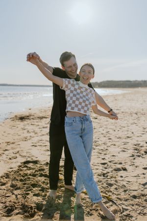 Conrad's Beach Engagement Session Halifax Nova Scotia - Halifax Photographer, Charlotte Buckle Photography