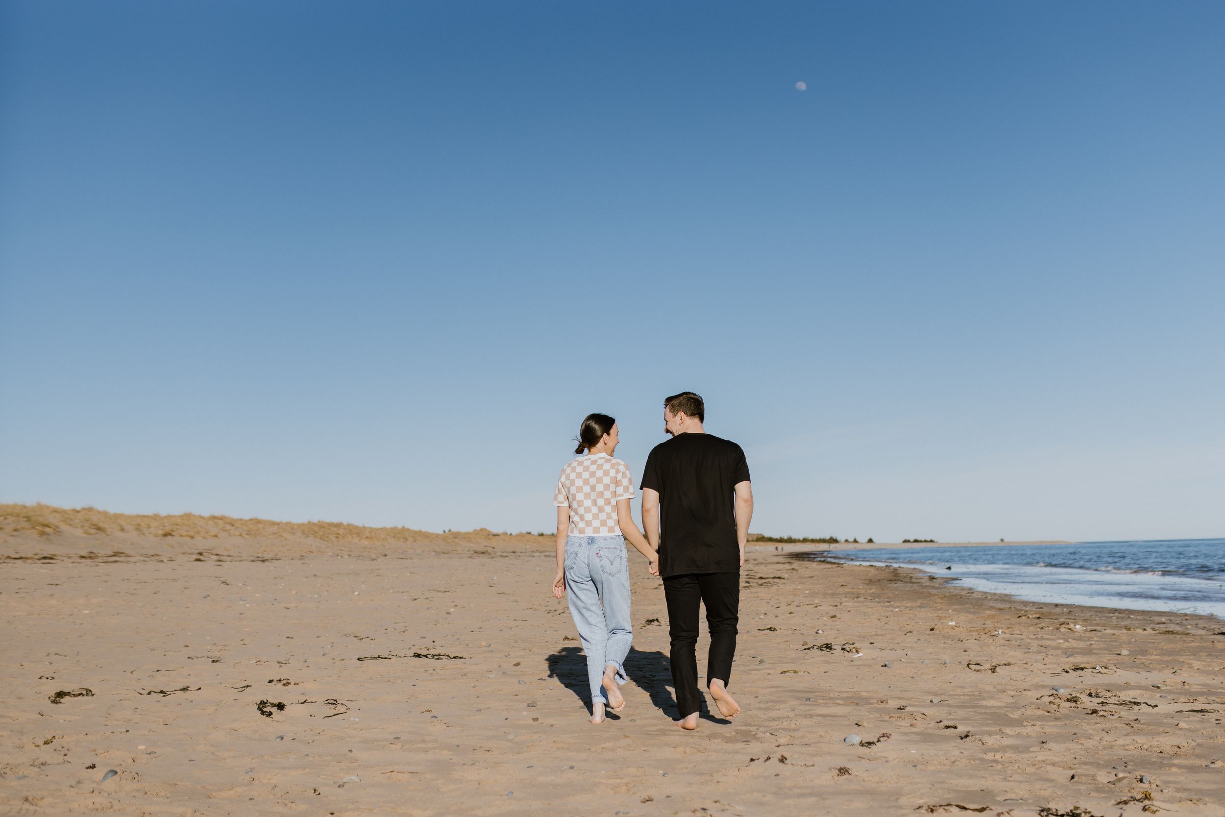 Conrad's Beach Engagement Session Halifax Nova Scotia - Halifax Photographer, Charlotte Buckle Photography