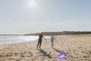 Conrad's Beach Engagement Session Halifax Nova Scotia - Halifax Photographer, Charlotte Buckle Photography