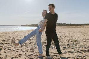 Conrad's Beach Engagement Session Halifax Nova Scotia - Halifax Photographer, Charlotte Buckle Photography