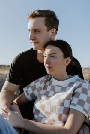 Conrad's Beach Engagement Session Halifax Nova Scotia - Halifax Photographer, Charlotte Buckle Photography