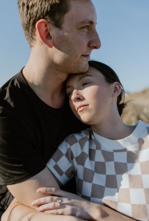 Conrad's Beach Engagement Session Halifax Nova Scotia - Halifax Photographer, Charlotte Buckle Photography