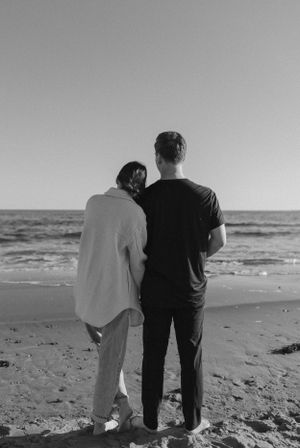 Conrad's Beach Engagement Session Halifax Nova Scotia - Halifax Photographer, Charlotte Buckle Photography