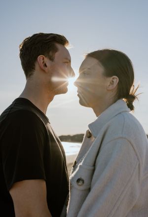 Conrad's Beach Engagement Session Halifax Nova Scotia - Halifax Photographer, Charlotte Buckle Photography